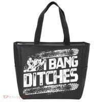 Cool Snowmobile Gift I Bang Ditches Snowmobiling Tote Bag thumb 0