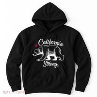 California Strong Grizzly Bear Hoodie thumb 0