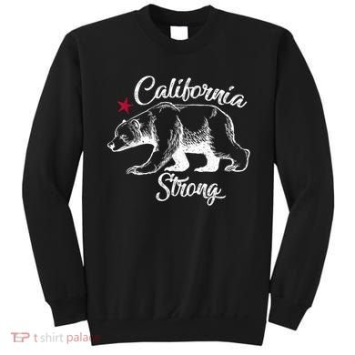 California Strong Grizzly Bear Sweatshirt