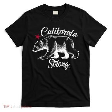 California Strong Grizzly Bear T-Shirt