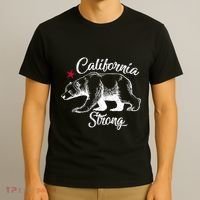California Strong Grizzly Bear T-Shirt thumb 3