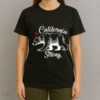 California Strong Grizzly Bear T-Shirt thumb 4