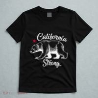 California Strong Grizzly Bear T-Shirt thumb 5