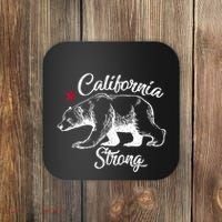 California Strong Grizzly Bear Coaster thumb 0