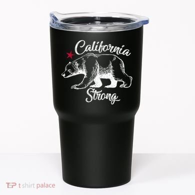 California Strong Grizzly Bear Tumbler