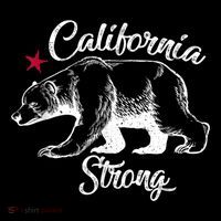 California Strong Grizzly Bear Mousepad thumb 1