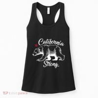 California Strong Grizzly Bear Women's Tank Top thumb 0
