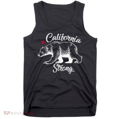 California Strong Grizzly Bear Tank Top