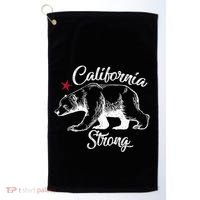 California Strong Grizzly Bear Golf Towel thumb 0