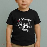California Strong Grizzly Bear Toddler T-Shirt thumb 2
