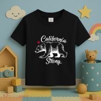 California Strong Grizzly Bear Toddler T-Shirt thumb 3