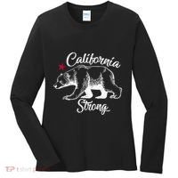 California Strong Grizzly Bear Women's Long Sleeve Shirt thumb 0