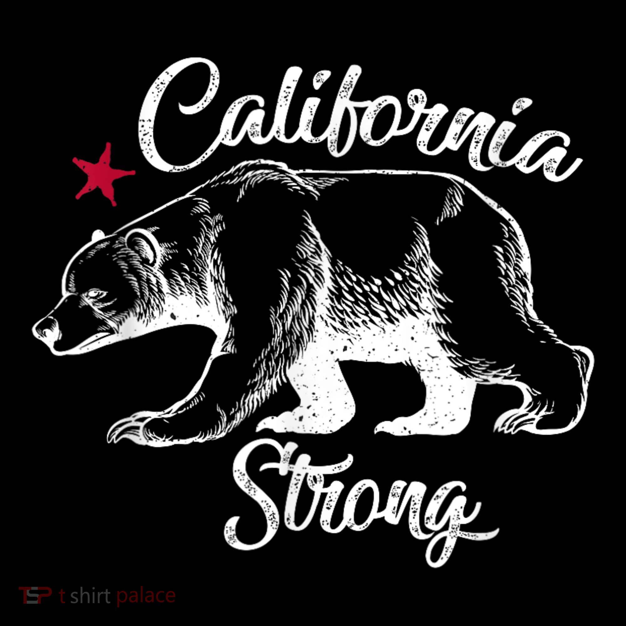 California Strong Grizzly Bear Women's Long Sleeve Shirt