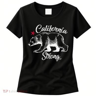 California Strong Grizzly Bear Women's T-Shirt