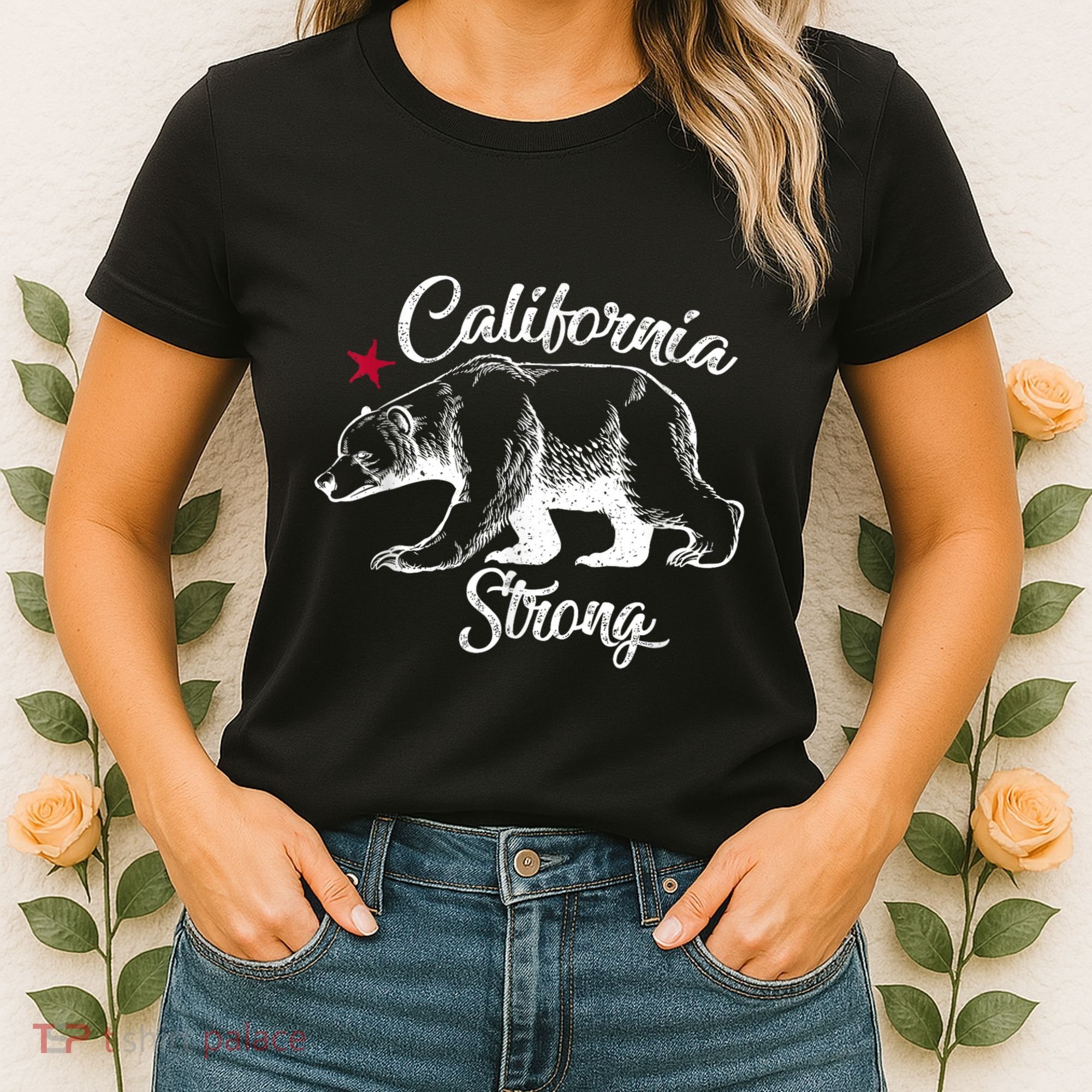 California Strong Grizzly Bear Women's T-Shirt