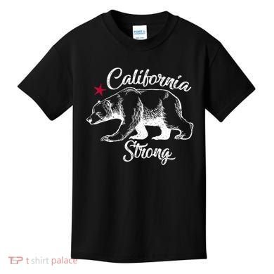 California Strong Grizzly Bear Kids T-Shirt
