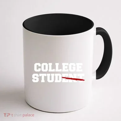 College Stud Gift Coffee Mug back