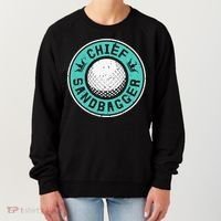 Chief Sandbagger Gag Funny Golf Team Gift Women's Sweatshirt thumb 0