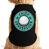 Chief Sandbagger Gag Funny Golf Team Gift Doggie Tank thumb 0