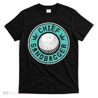 Chief Sandbagger Gag Funny Golf Team Gift T-Shirt thumb 0