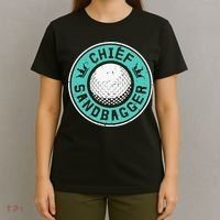 Chief Sandbagger Gag Funny Golf Team Gift T-Shirt thumb 4