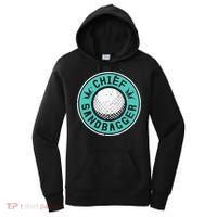 Chief Sandbagger Gag Funny Golf Team Gift Women's Hoodie thumb 0