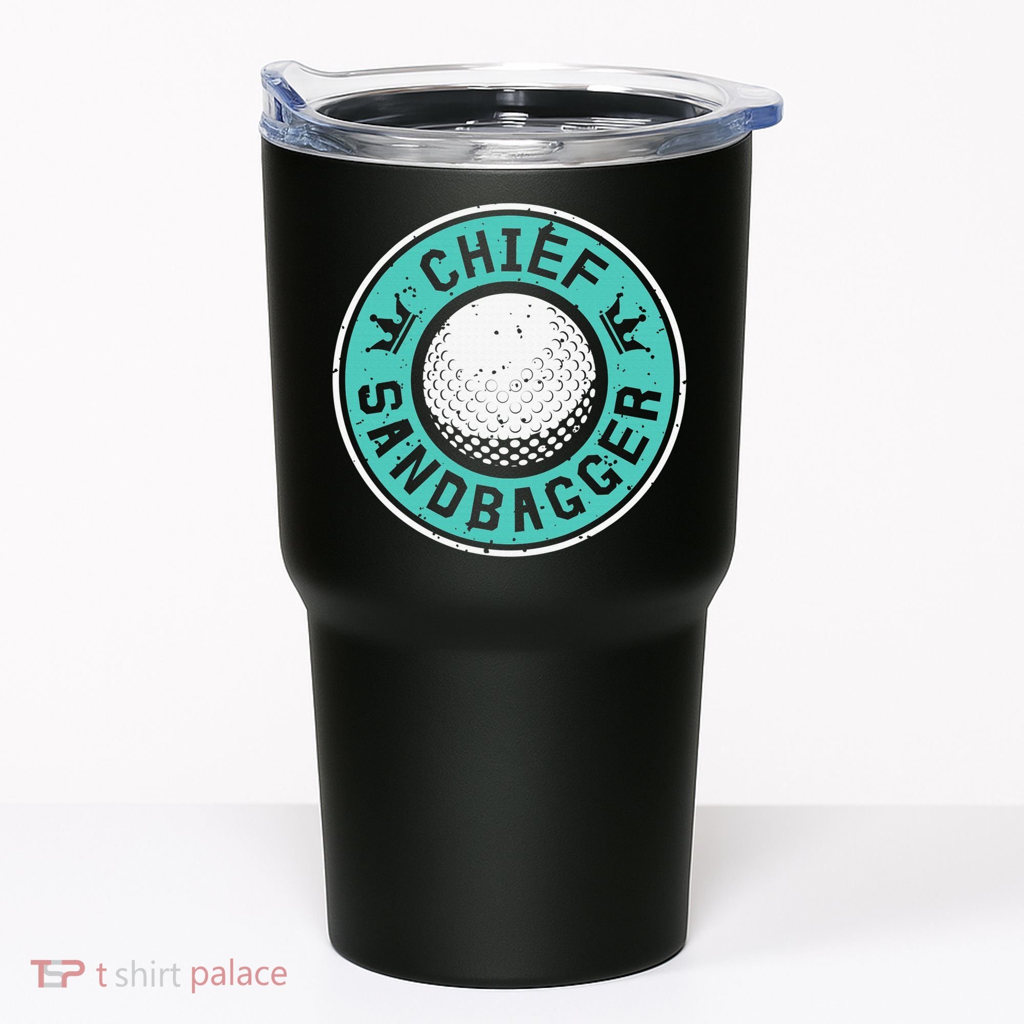 Chief Sandbagger Gag Funny Golf Team Gift Tumbler