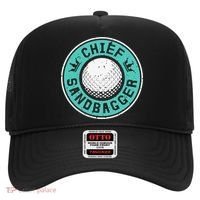 Chief Sandbagger Gag Funny Golf Team Gift Hat thumb 0