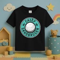 Chief Sandbagger Gag Funny Golf Team Gift Toddler T-Shirt thumb 3