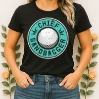 Chief Sandbagger Gag Funny Golf Team Gift Women's T-Shirt thumb 2