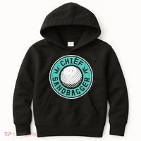 Chief Sandbagger Gag Funny Golf Team Gift Kids Hoodie thumb 0
