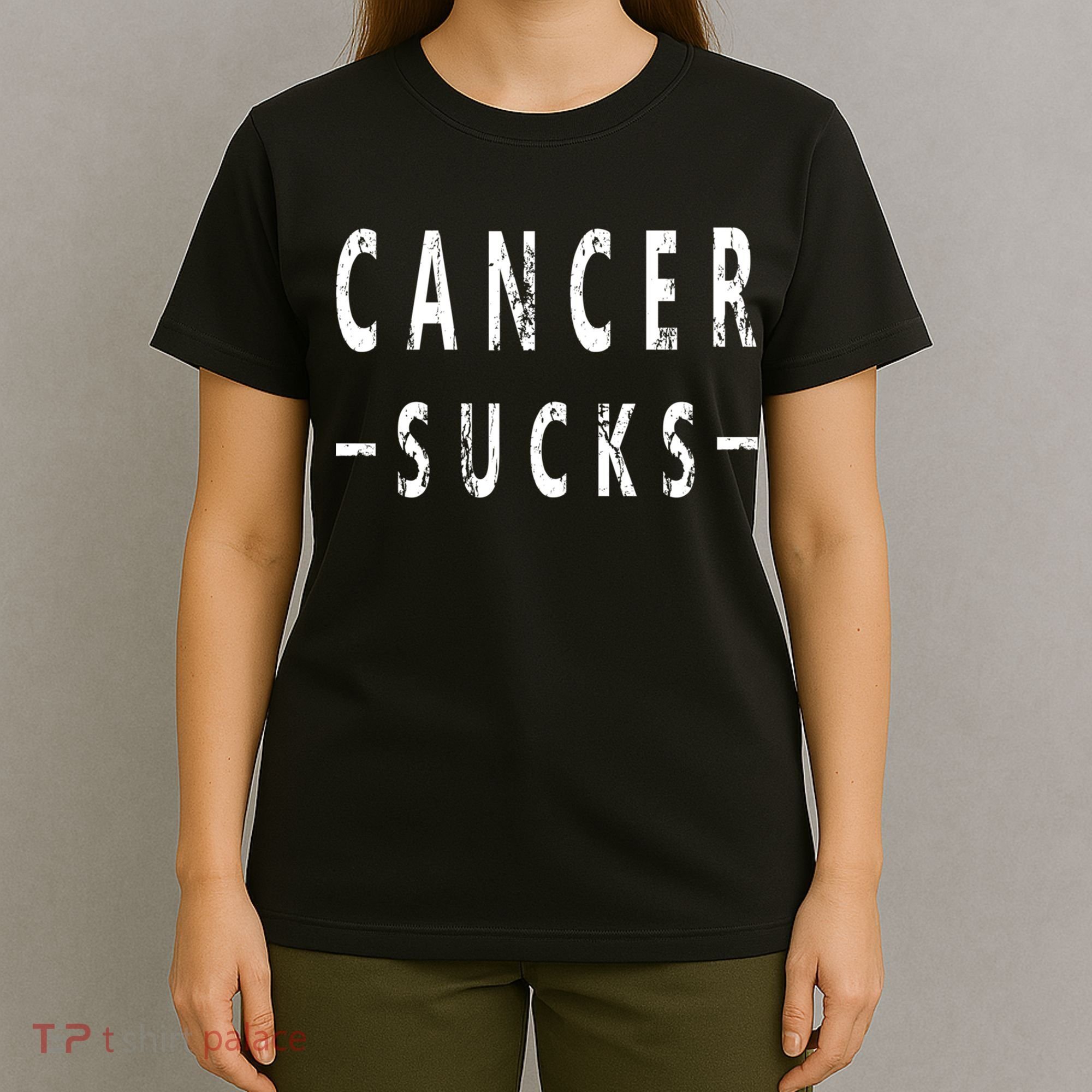 Cancer Sucks Gift Hooded Cancer Gift T-Shirt