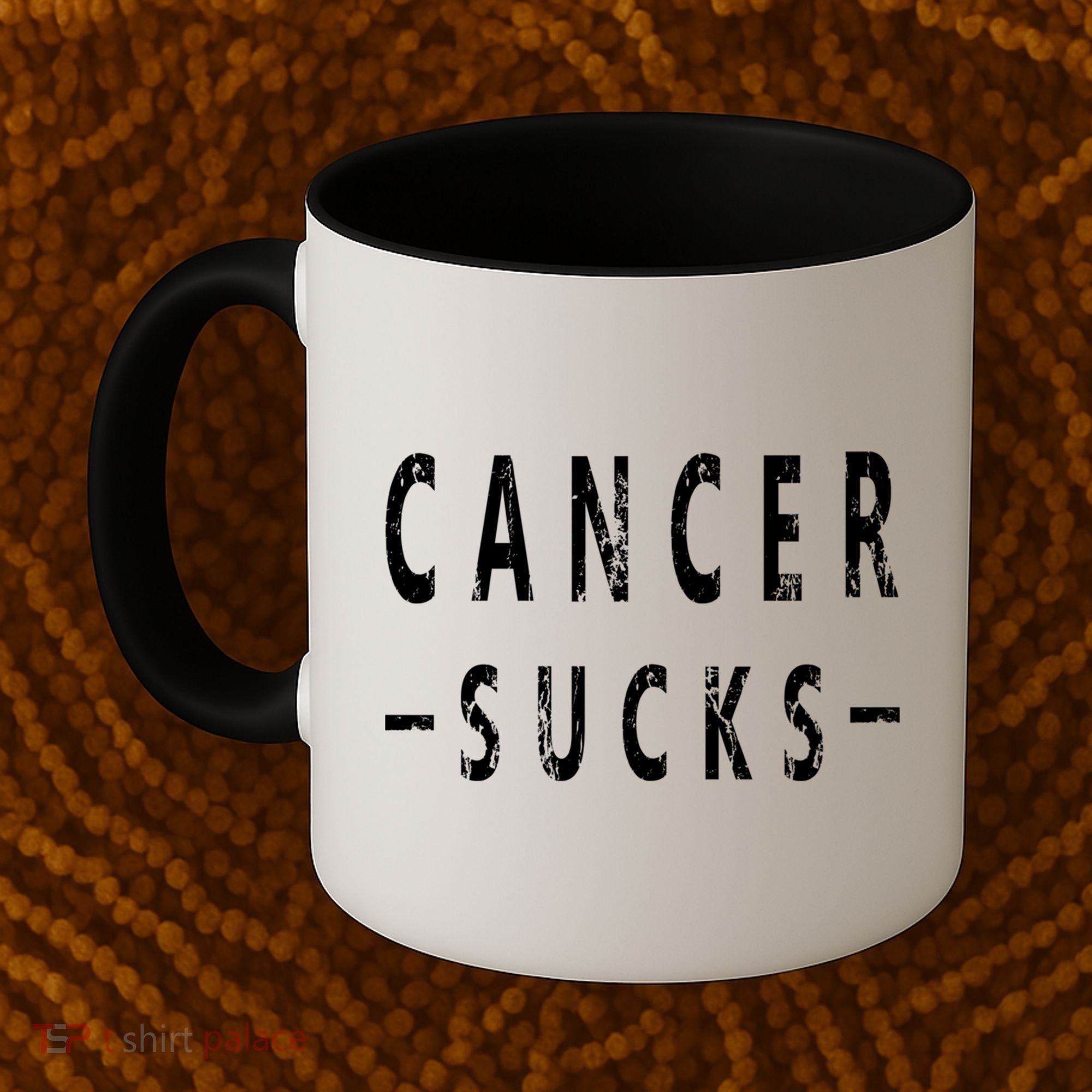 Cancer Sucks Gift Hooded Cancer Gift Coffee Mug