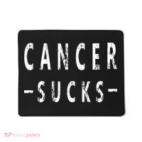 Cancer Sucks Gift Hooded Cancer Gift Mousepad thumb 0