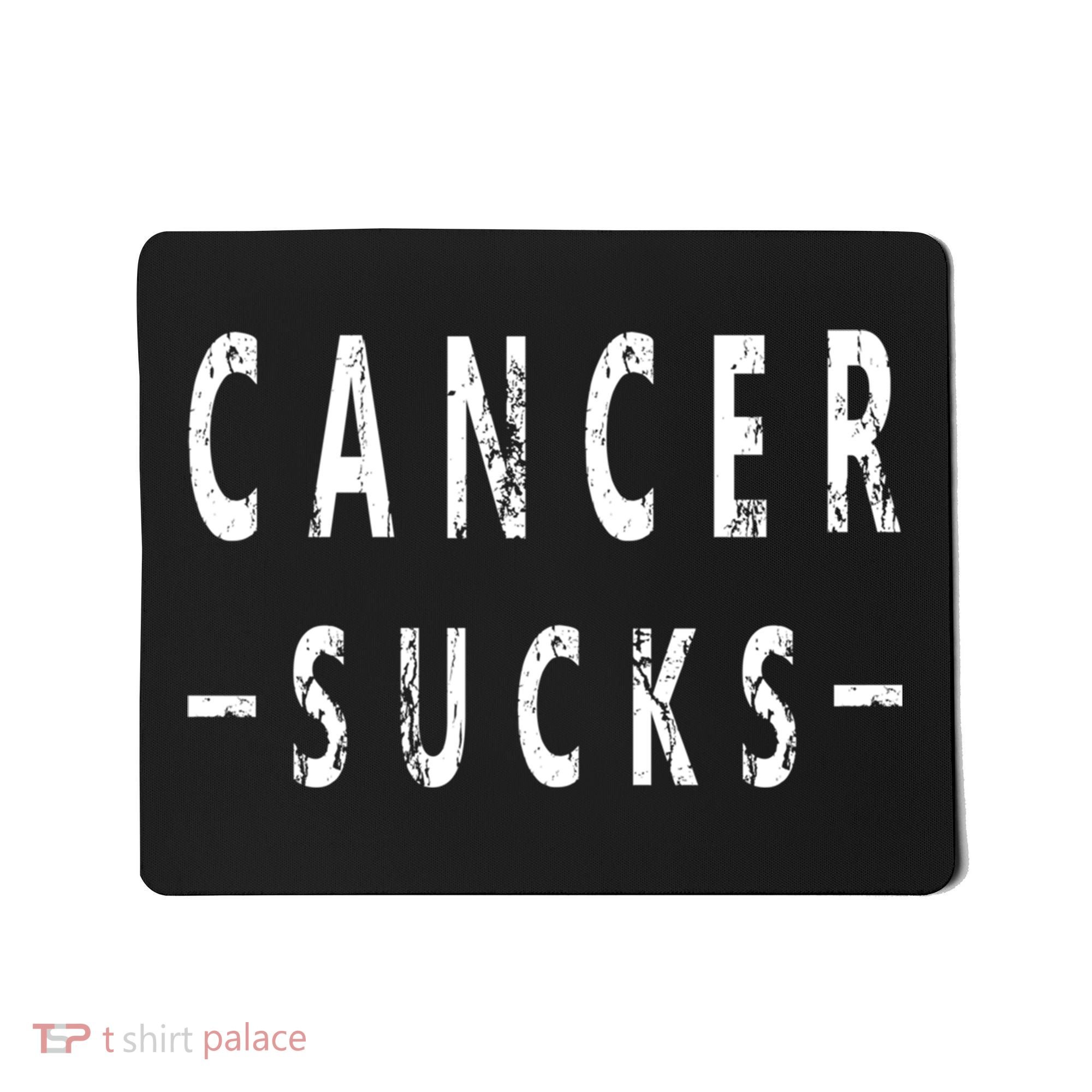 Cancer Sucks Gift Hooded Cancer Gift Mousepad