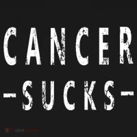 Cancer Sucks Gift Hooded Cancer Gift Ornament thumb 1