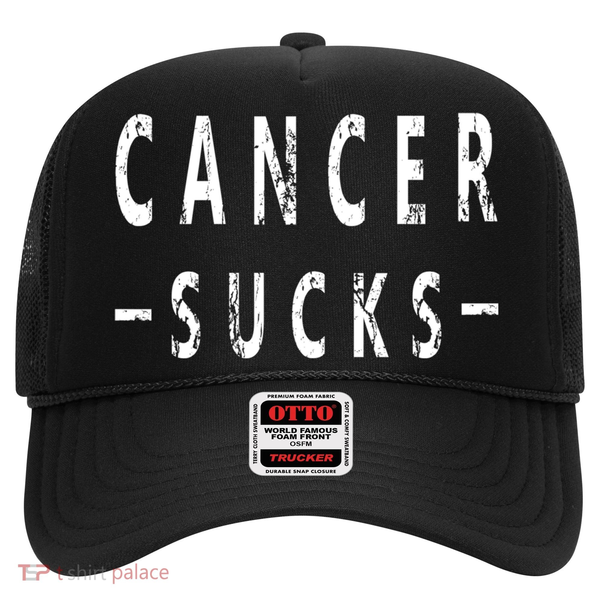 Cancer Sucks Gift Hooded Cancer Gift Hat