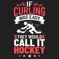 Curling Sport Game Curler Player Stones Broom Curl Gift Women's Sweatshirt thumb 2