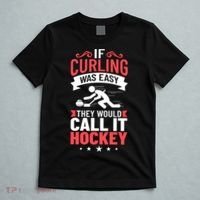 Curling Sport Game Curler Player Stones Broom Curl Gift T-Shirt thumb 5