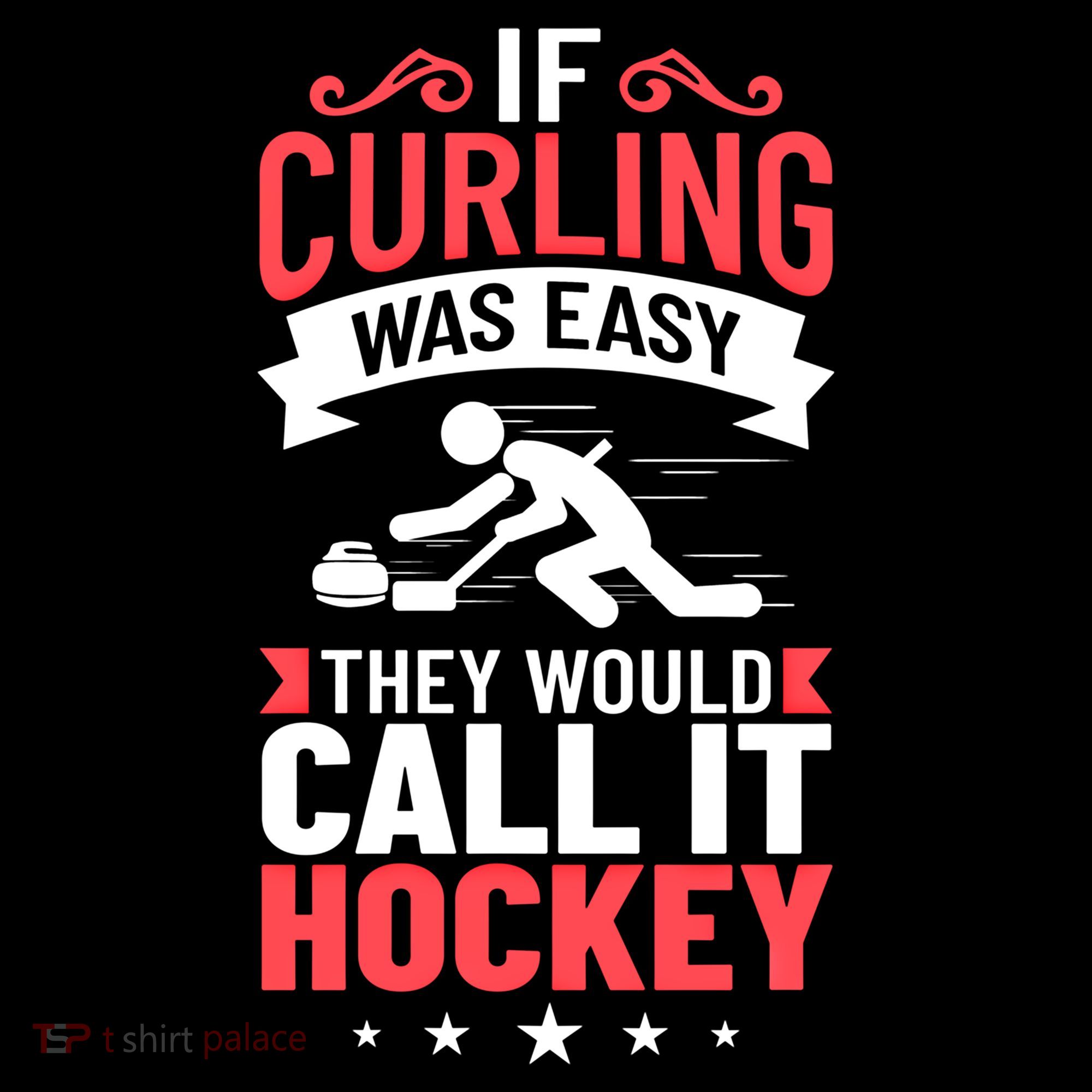 Curling Sport Game Curler Player Stones Broom Curl Gift Coffee Mug