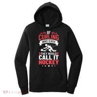 Curling Sport Game Curler Player Stones Broom Curl Gift Women's Hoodie thumb 0