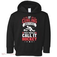 Curling Sport Game Curler Player Stones Broom Curl Gift Toddler Hoodie thumb 0
