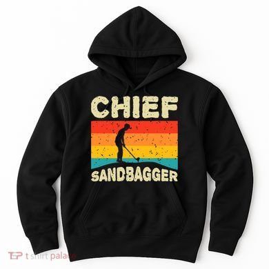 Chief Sandbagger Gag Golf Hoodie