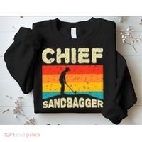 Chief Sandbagger Gag Golf Sweatshirt thumb 2