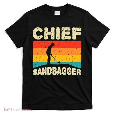 Chief Sandbagger Gag Golf T-Shirt