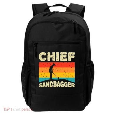 Chief Sandbagger Gag Golf Backpack