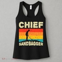 Chief Sandbagger Gag Golf Women's Tank Top thumb 3