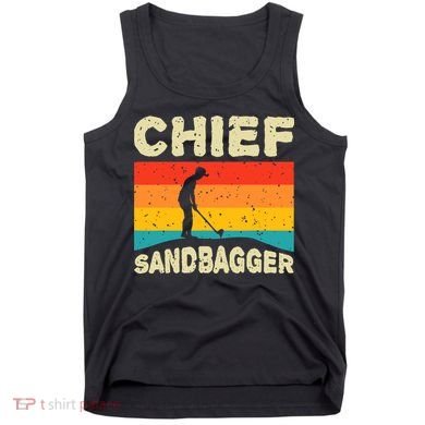 Chief Sandbagger Gag Golf Tank Top