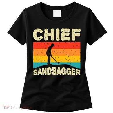 Chief Sandbagger Gag Golf Women's T-Shirt