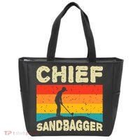 Chief Sandbagger Gag Golf Tote Bag thumb 0